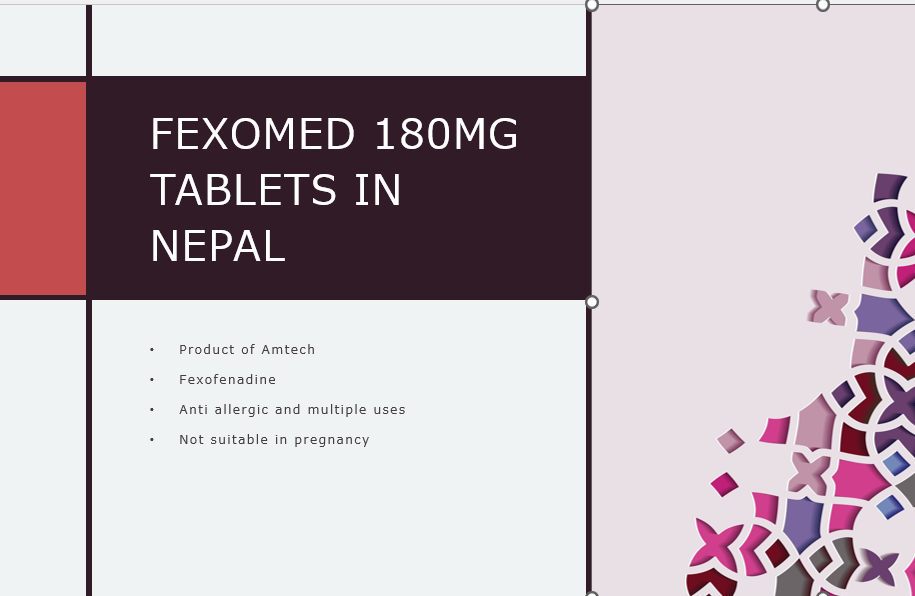 Fexomed 180mg tablets by Amtech : 6 must know facts